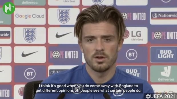 Grealish on looking up to Kane and playing for England